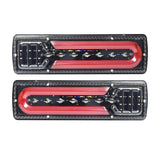 2Pcs LED Taillights Assembly - Universal Turn Signal Brake Stop Reversing Light