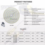 1Set LED High Bay Light DIY Replacement Kit (100W/150W/200W) 220V - High-Power Light Board + Driver for Warehouse & Garage Repair