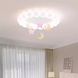 Children's Room Bubble Cloud Ceiling Light Color Star Moon Cloud Light Romantic Princess Room girl Bedroom Ceiling Lamps