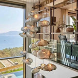 Modern home decoration led light, stair chandelier, living room hanging light, dining room chandelier, indoor lighting