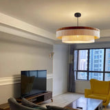 French Retro Tassel Pendant Light Vintage Living Room Bedroom Dining Room Light American Retro High-end Creative Room Main Light
