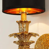 Full Copper LED Wall Lamp - Luxury Modern Retro Sconce Light Fixture for Living Room TV Background, Bedroom Bedside & Staircase