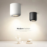 Deep Anti-glare Dimmable LED Downlight COB Surface Mounted Ceiling Spotlights Living Lamp Nordic Lighting For Kitchen Spot Light
