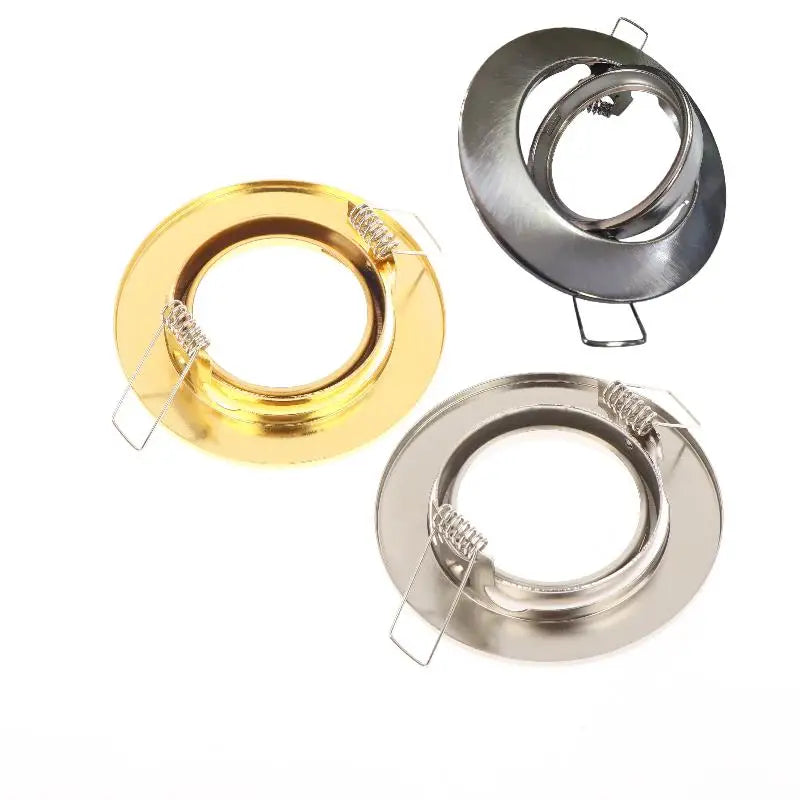 Universal GU10 MR16 Recessed Spotlight Frame - Round LED Downlight Holder