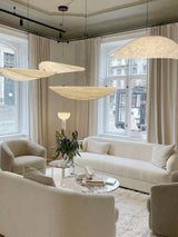 Modern LED Ceiling Chandeliers Living Room Dining Bedroom Pendant Lights Handmade Silk Hanging Lamp Home Decor Lighting Fixtures