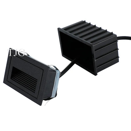 Dimmable 3W 5W 10W LED Wall Lamp Aluminum Stair light Recessed LED Step Lamp Pathway Wall Corner Lamps AC85-265V Wall Light DC12