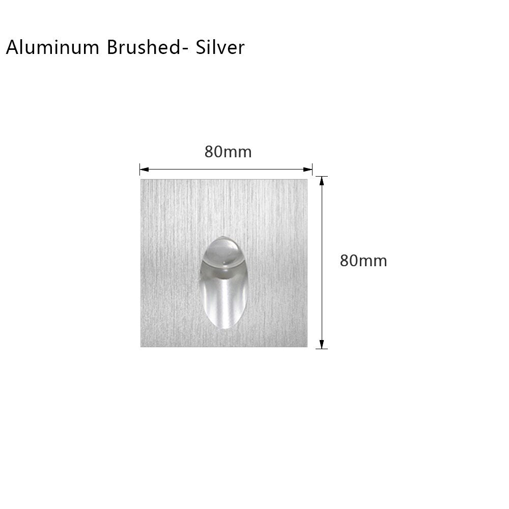 Recessed Wall Sconce Lamp Led Stair Lighting Interior Step Light Aluminum Nightlights with Box for Bathroom 110V/220V/12V