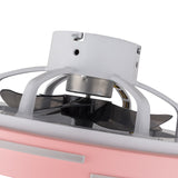 Modern Acrylic Ceiling Fan Light with Remote Control 3 LED Light Color + 3 Speed