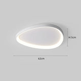 Nordic Minimalist LED Ceiling Light - Dimmable Chandelier for Living Room
