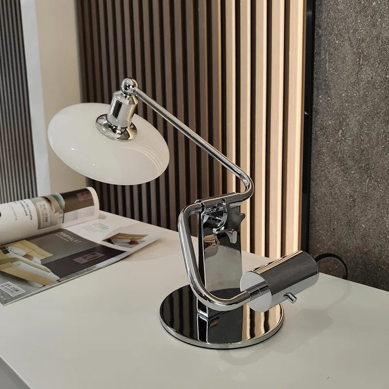 Denmark Classic Table Lamp Vintage Glass Desk Light Adjustable