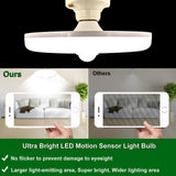 NEW 24W 36W 50W LED E27 UFO PIR Motion Sensor Ceiling Lights PIR Night Light Sensor Wall Lamps AC220V for Home Stairs Hallway