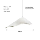 LED pendant lamp Nordic wabi sabi Chandeliers for Restaurant Bar Living Dining Room Bedroom Lighting Home Decor