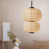 Creative Noguchi Lamp Japanese Pendant Lights Vintage Fabric Lantern Wabi Sabi Lights For Living Room Home Dining Room Lighting