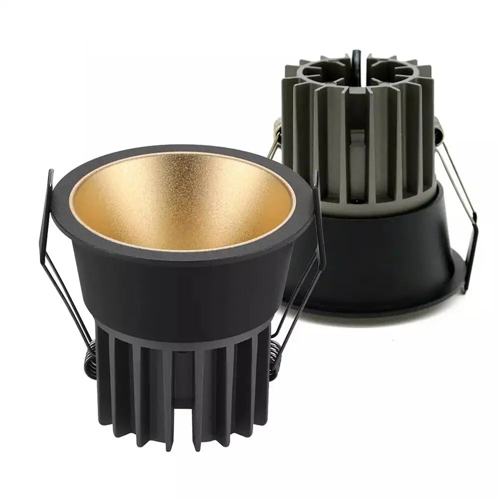 Dimmable LED Downlight Recessed Ceiling Lamp Spotlight Aluminum LED COB Light 5W 10W 12W 18W 20W 24W AC110V 220V Home Office Store