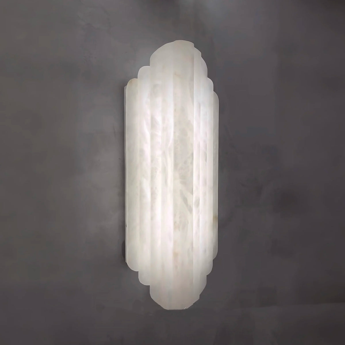 Luxury Natural Marble LED Wall Lamp - Modern Stone Sconce Fixture for Villa Living Room Background, Bedroom Bedside & Home Decor