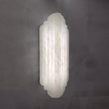 Luxury Natural Marble LED Wall Lamp - Modern Stone Sconce Fixture for Villa Living Room Background, Bedroom Bedside & Home Decor