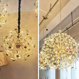 Nordic Crystal Led Ceiling Pendant Lamp Modern Clear Crystal G9 LED Lamp for Dining Room Bedroom House Decor Suspension Lamp