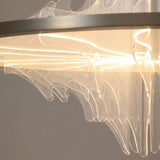 Italian Designer Light Luxury Home Decor Chandeliers Modern Round Creative Ceiling Art Restaurant Hanging Lamp Lighting Fixtures