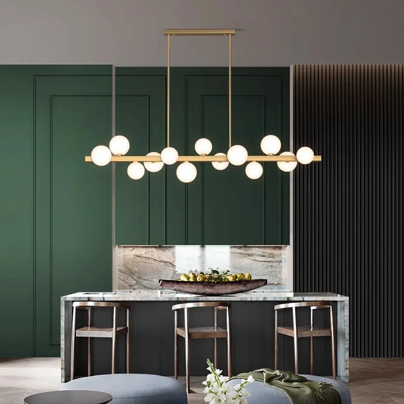 Modern LED Pendant Light for Living Room - Luxury Home Decor Chandelier