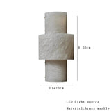 Retro Creative Art Decors Wall Sconce Lamp Led Home Decoration Living Room Background Bedroom Bedside Luxury Wall Lights