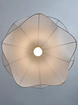 Nordic Flowers Cloth Pendant Lights For Dinging Room Kitchen Chandelier Indoor Lighting Bedroom Atmosphere Hanging Lamp Fixtures