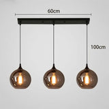 Modern Glass Led Lights Pendant Lamps for Living Room Chandeliers for Dining Room Hanging Light Indoor Lighting Suspension