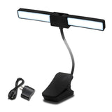 Table Lamp Rechargeable Foldable LED Eye-care Light With Clip For Reading Student