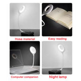 Portable USB LED Reading Light - Eye Protection Night Light for Students