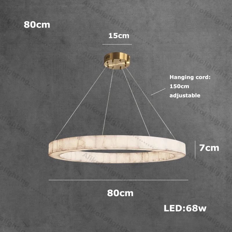 American Marble Black Chrome Gold Dimmable LED 2026 Chandelier Lighting Lustre Suspension Luminaire Lampen For Living Room
