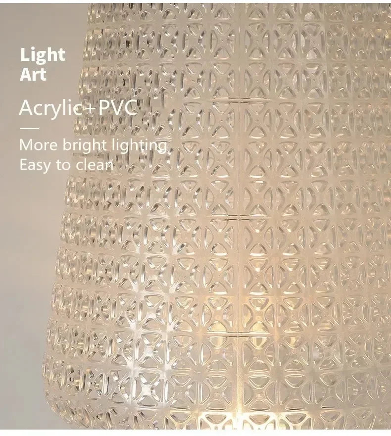Italian Kartell living room floor lamp designer,artistic decoration,hollowed out internet famous ornament,ins style bedroom lamp
