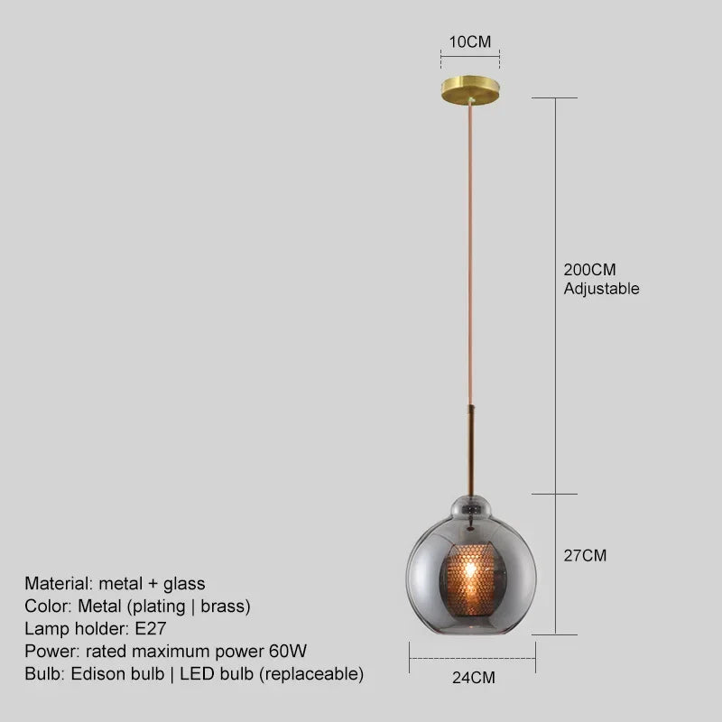 Modern Glass Ceiling Chandeliers Luxury Room Decors Pendant Lights Dining Bedroom Hanging Lamp Kitchen Fixture Suspension Lusters