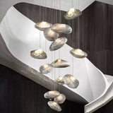 Modern home decoration led light, stair chandelier, living room hanging light, dining room chandelier, indoor lighting