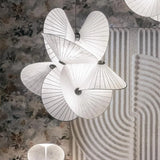 Moooi Serpentine Chandelier Designer Creative japanese style light White Fabric lampshades  Office Home Decorative loft Lamps