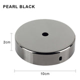 Metal Pendant Plate Vintage Light Base Accessory Black Retro Ceiling Canopy Sconce Mount Wall Lamp Holder Fixture