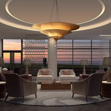 Southeast Asian Thai Umbrella Pendant Light Wabi Sabi Style for Restaurant Hotel Exhibition Hall Decorative Lighting Fixtures
