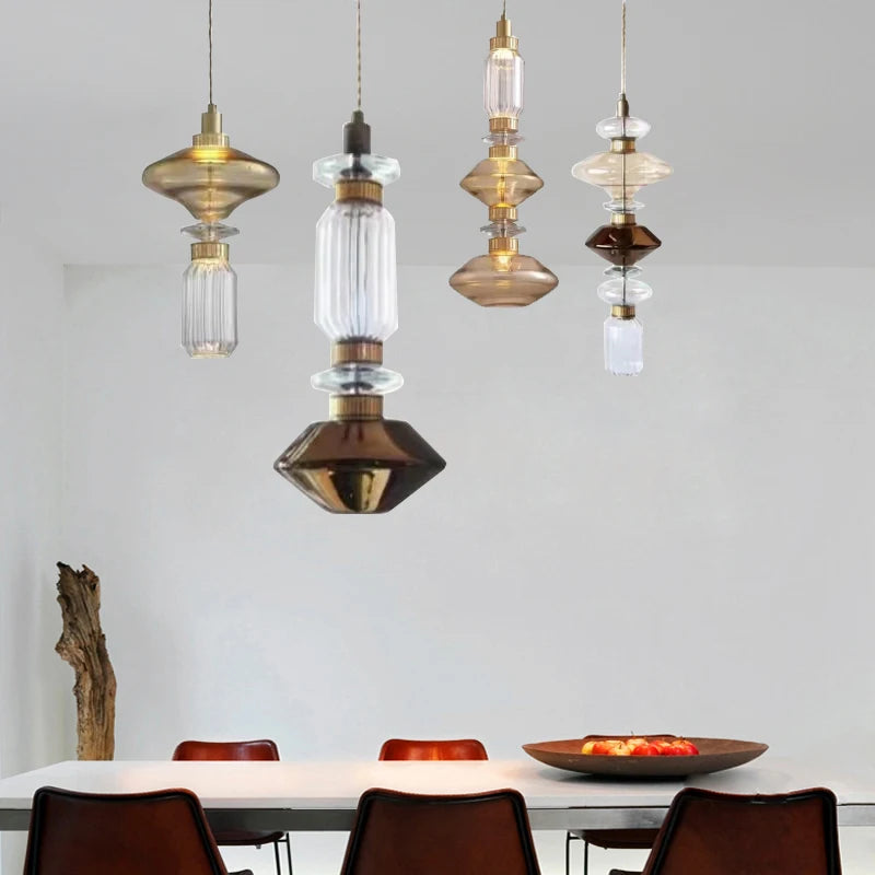 Ballet Pendant Lamp - Creative Danish Design Glass Hanging Light