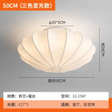 Silk Ceiling Lamp Surface Mounted  Downlight Living Dining Room Bedroom