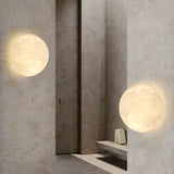 3D Moon Wall Lamps Semicircular Moon Planet Light Minimalist Nordic Home Decor Living Room corridor Bedroom Bedside Wall Lights