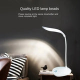 Portable Touch Dimming LED Desk Lamp - USB Rechargeable Eye-Care Reading Light