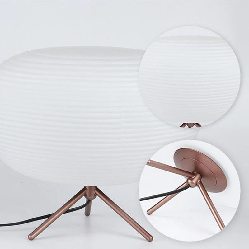 Designer Rituals Table Lamp Foscarini Whorls Cocoon Desk Lighting For Bedroom Kitchen Study Room Milky White Glass Table Light