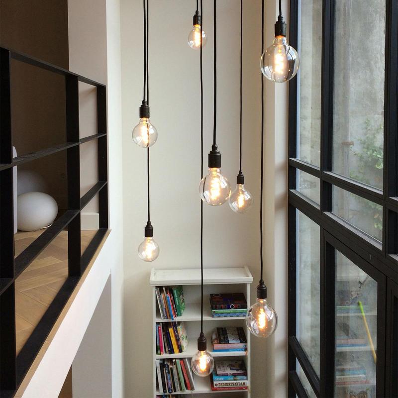 Pendant Light Cord Retro Spider Lamp Cable 3.94 FT DIY Modern Ceiling Pendant Lighting Rope For Dinning Living Room Bar