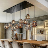 Modern home decor led lights pendant light lamps forstaircase Chandeliers for living room hanging light indoor lighting