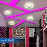 Diameter:9.5cm Cut Hole:6-8cm 3W 5W Downlights Recessed Ceiling Spotlight Lamps Embedded LED Downlights Home Decoration Light