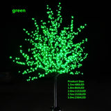 New 6.5ft Height Led Artificial Cherry Blossom Tree Light, Christmas Light, Outdoor Use, 110 V, 220v