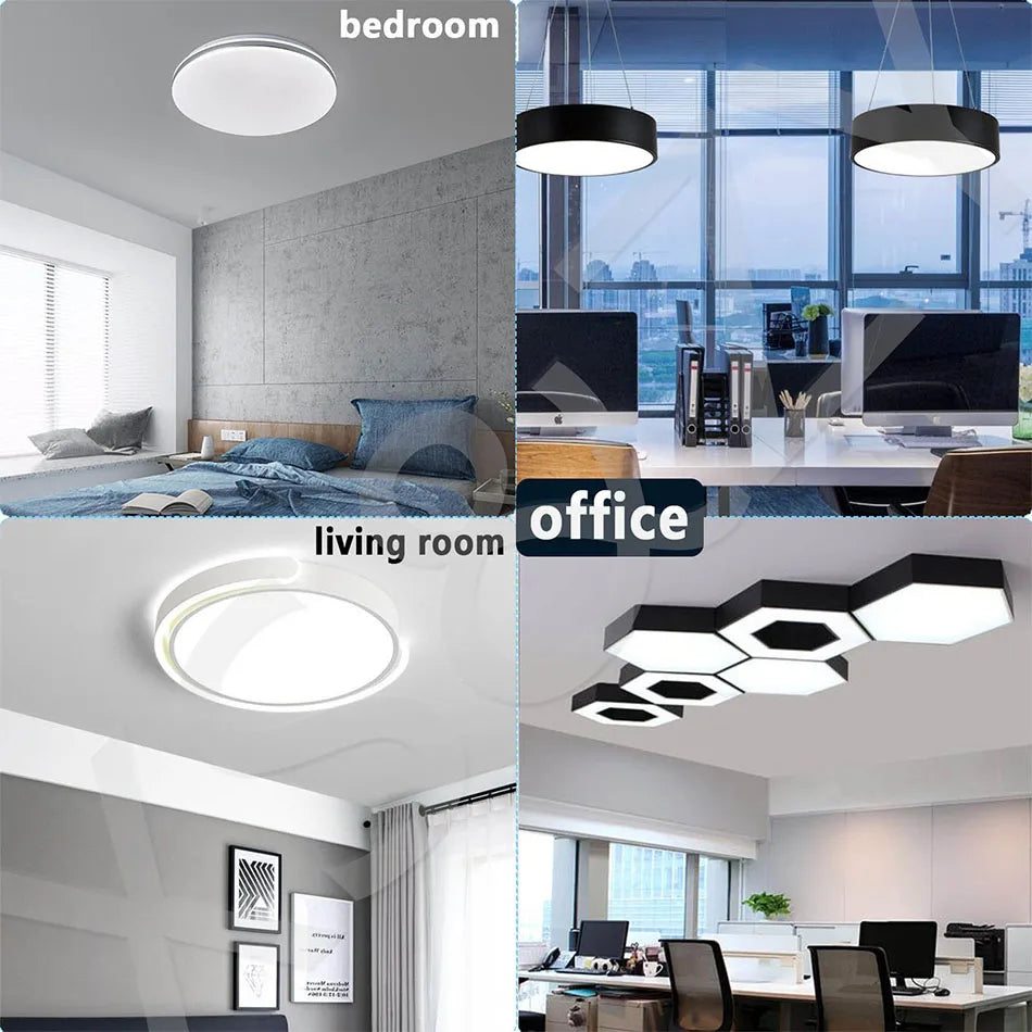 LED Light Board Two-Color LED 10W 18W 24W 36W Chip Source Lamp Bead Constant Current Input Diode For Panel  Light  Ceiling Lamp