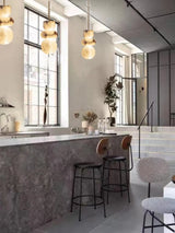 Nordic Alabaster Pendant Light - Modern Spanish Marble Ceiling Lamp