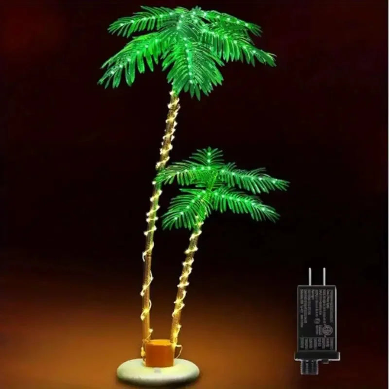 New Simulation Palm Tree Lamp Outdoor Park Shopping Mall Lighting Coconut Terrace Courtyard Landscape Decorative Light