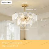 2026 Modern Luxury Frosted Glass Chandelier White, Led E14 Dimmable Light Fixture Nordic FOR Living Room Bedroom Decoration