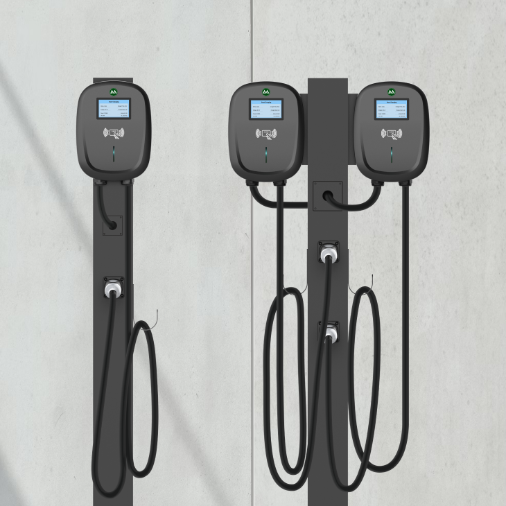 FlexCharge Station Double-Sided : EV Charging Station