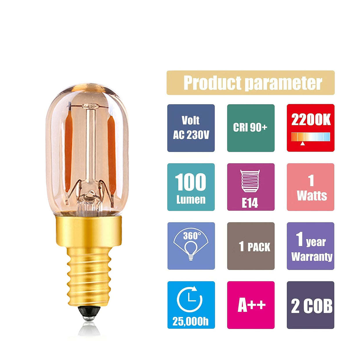 Led Candle Light Bulb E12 E14 Effect Dimmable Bulb C7 0.5W T22G 1W Home For Decors Lighting Ampoule Candle Bulb